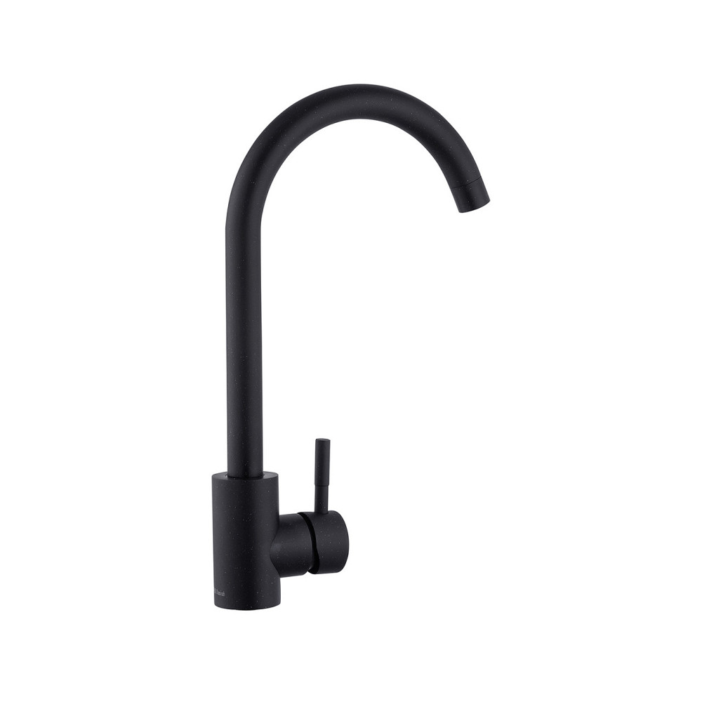 Змішувач для кухні Kroner KRP Edelstahl Klassisch - SCH035 чорний Київ - фото 3