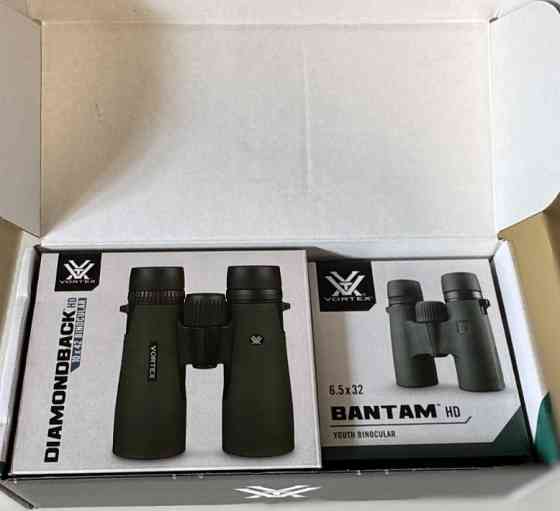 Комплект Бінокль Vortex Diamondback HD 10x42 + Vortex Bantam HD 6.5x32 Київ