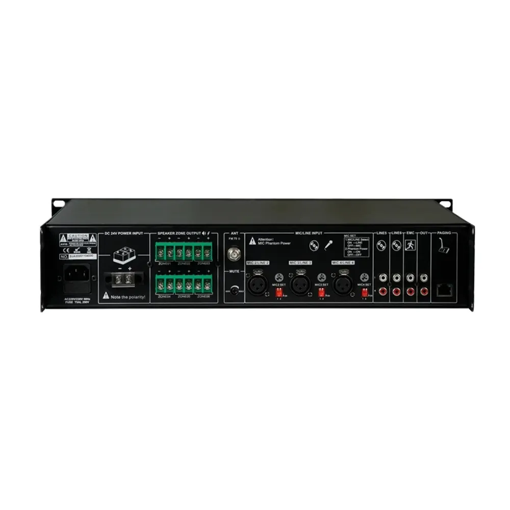 Мікшуючий підсилювач CMX DA-240MT, 6 зон, 19