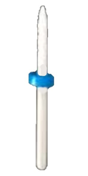 Насадка-фреза керамическая тонкая торпеда, крупная зернистость Киев - изображение 2