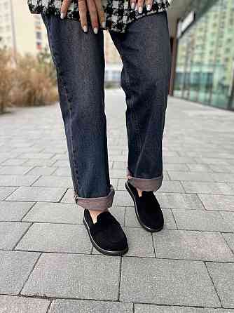 Zemira Балетки жіночі M.KRAFT T-79 чорні (весна-осінь, замша натуральна) (5788) Коломия