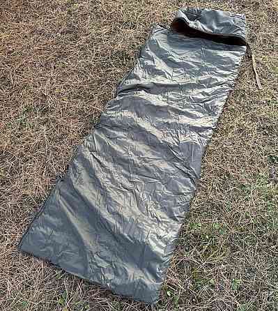 Зимовий спальний мішок Tulumu 180х70+25 см капюшон (до -35С) Хаки Вінниця