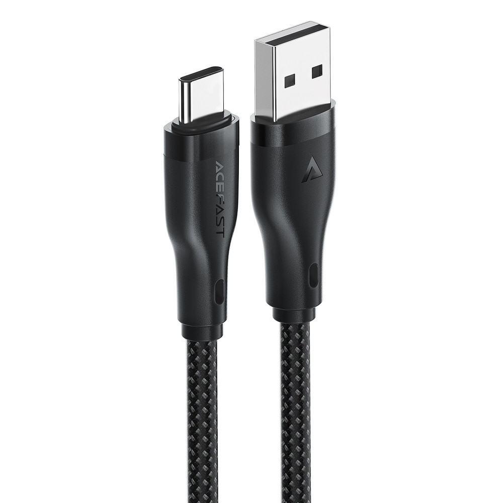 Кабель ACEFAST C8-04 USB-A to USB-C charging data cable Black Київ - фото 5