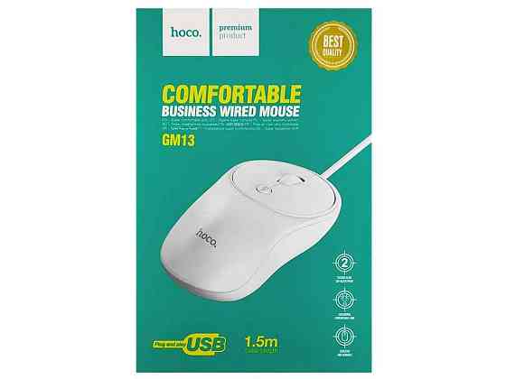 Мишка дротова компютерна GM13 ТМ Hoco Київ