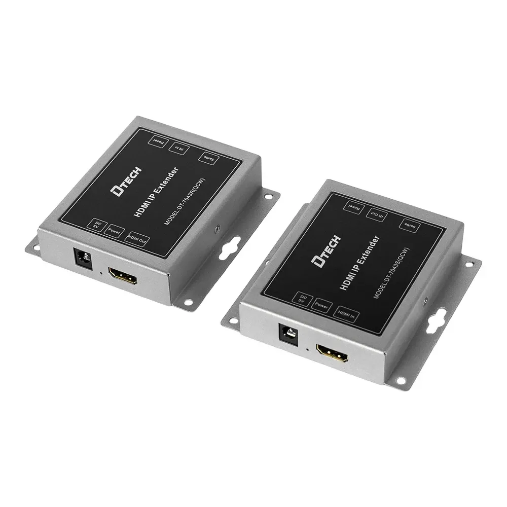 Подовжувач відеосигналу HDMI 150m IP-150 Dtech DT-7043 (QCW) (74-00139) Киев - изображение 1