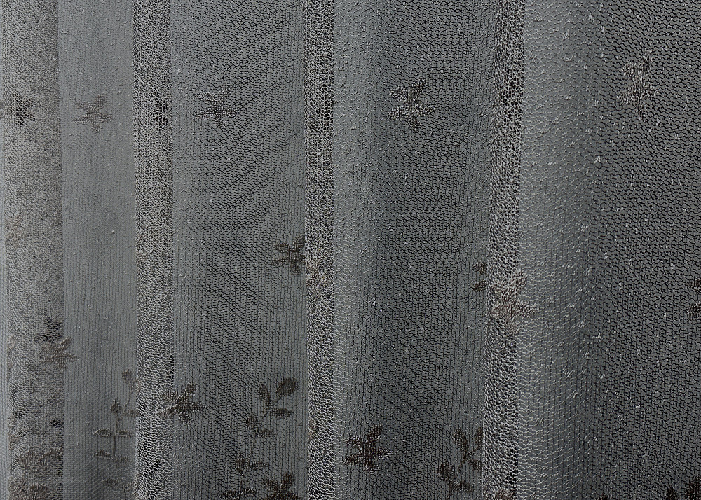 Тюль VR-Textil 1639т Greta Жаккард Графитовый 300х270 см (42-0605) Киев - изображение 5