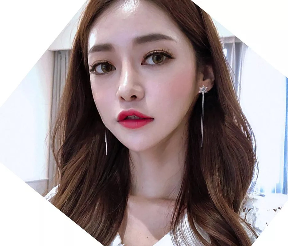 Жіночі сережки сніжинки 7 см сріблястий Київ - фото 4