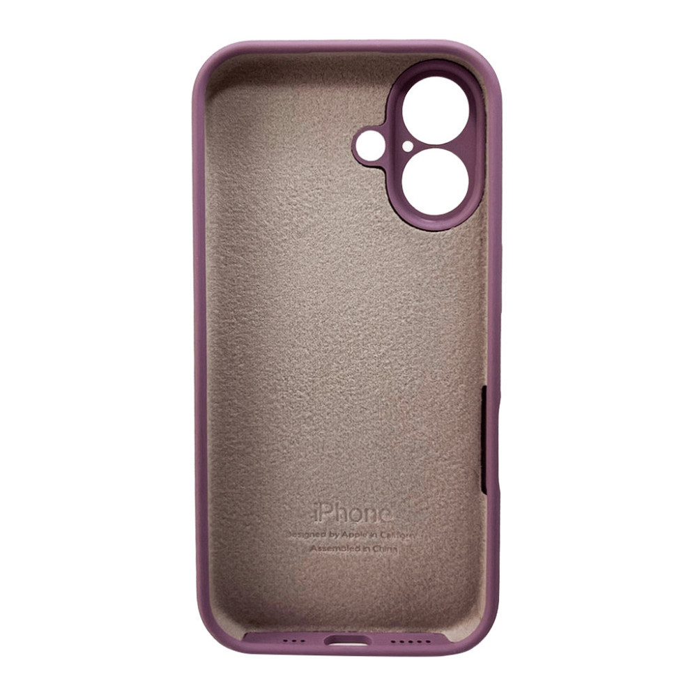 Чохол для iPhone 16 Silicone Full Case Taro Purple Київ - фото 6