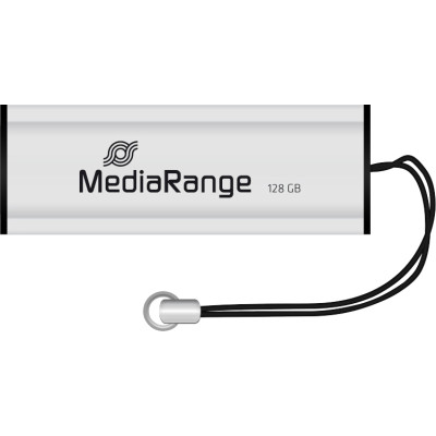 USB флеш накопичувач Mediarange 128GB Black/Silver USB 3.0 (MR918) Вінниця - фото 1