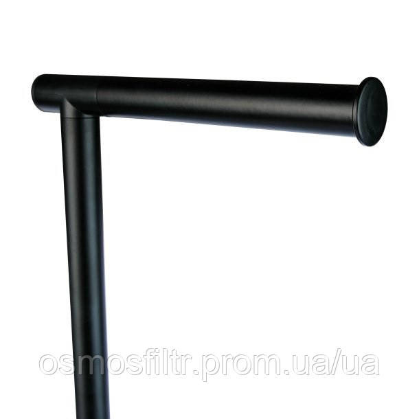 Гарнитур для туалета Axentia с держател для туалетной бумаги чёрный нерж бетон 23x69.5x18 см (133929) Киев - изображение 7