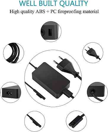 Блок питания 12V 3.6A 48W для Microsoft Surface Pro 1 2, RT, Windows 8, зарядное устройство 1601, 15 Киев
