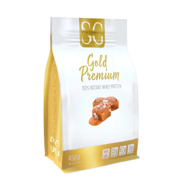 Протеин Sport Generation Gold Premium 100% Instant Whey Protein 450 g (Salted Caramel) Луцк - изображение 1