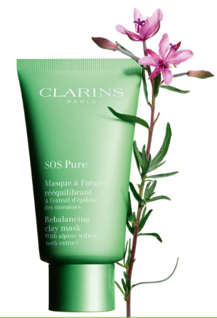 Маска для лица Clarins SOS Pure Emergency Mask with Rebalancing Clay 75ml Славянск