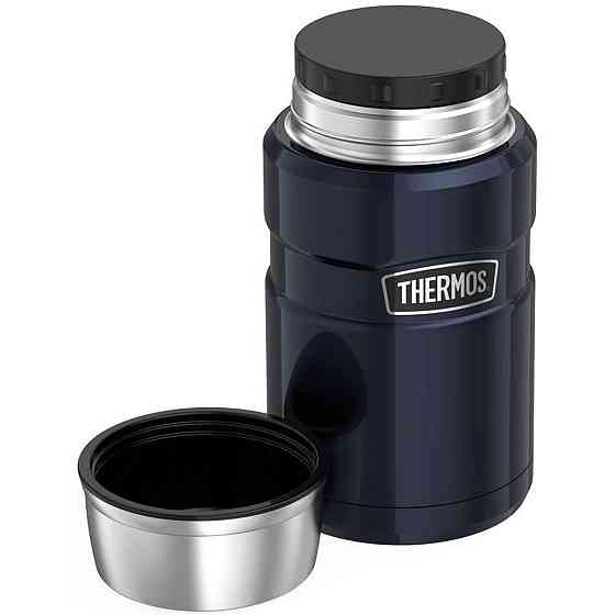 Термос для Їжи 0.71 літр Thermos "Stainless King Food Flask" (173030) Midnight Blue Нововолинськ
