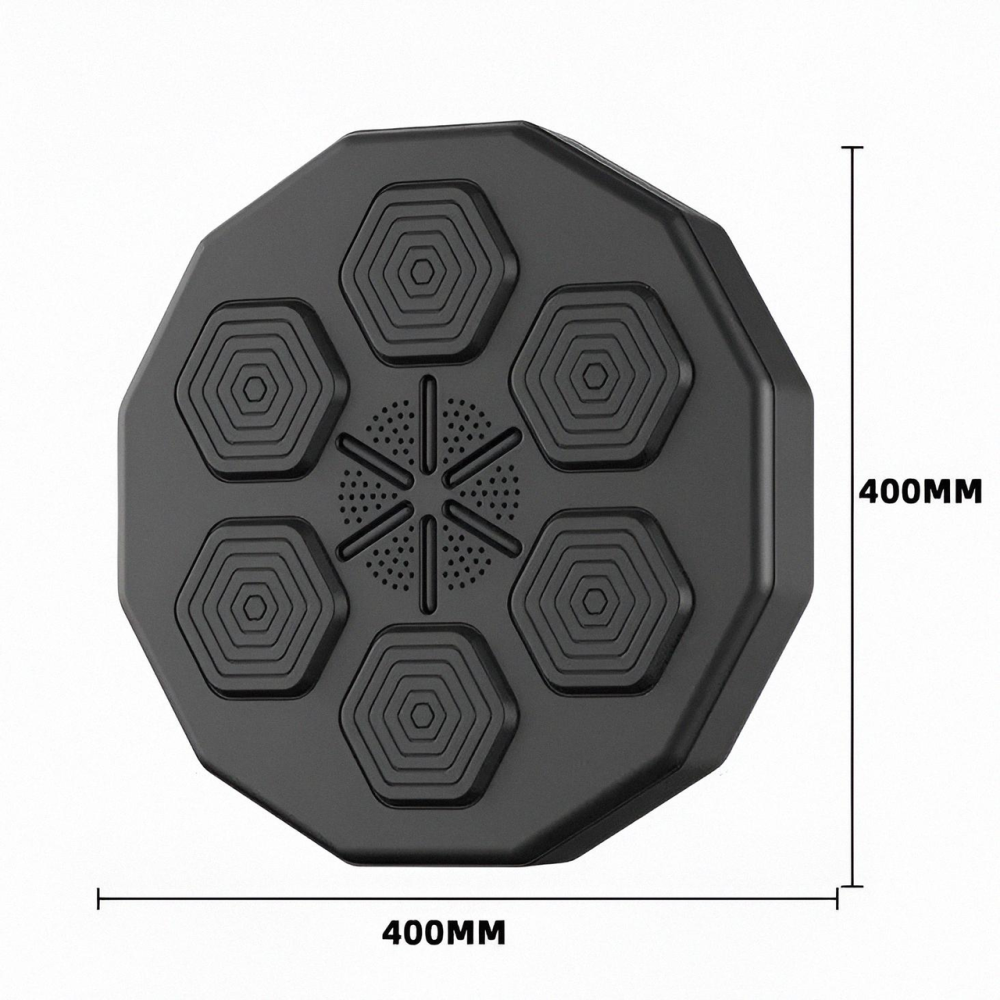 Інтерактивна настінна мішень для боксу 40×40×7,5 см з Bluetooth і підсвіткою ударних зон Київ - фото 13
