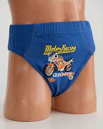 Подростковые трусы на мальчика - Motor Racing (5шт в уп) Nicoletta 30906 8-9 Киев