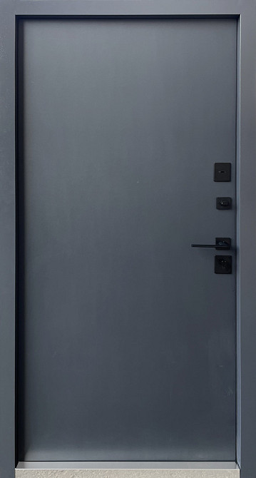 Дверь уличная Форт-М модель ТРЕК ТЕРМОРАЗРЫВ антрацит Киев - изображение 2