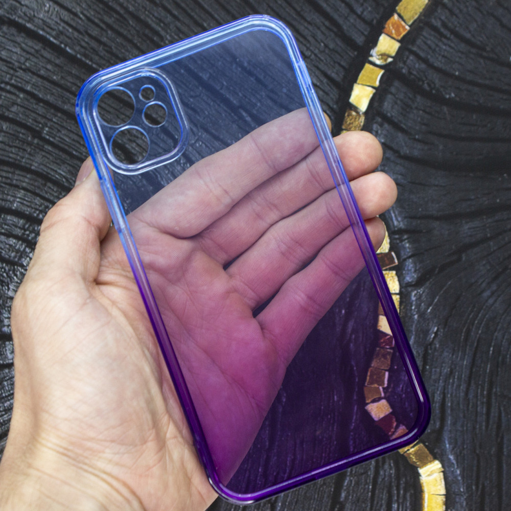 Чохол Бампер NiceKing для Iphone 11 Gradient Transparent Київ - фото 1