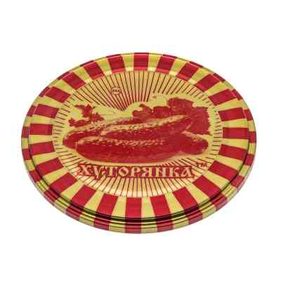 Кришка для банки Хуторянка закаточна 50 шт Вінниця