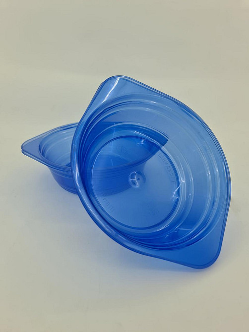 Миска одноразова 500мл Склоподібна Юніта сінія 10 шт Харків - фото 2