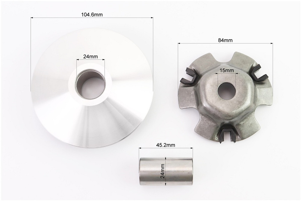 Варіатор передній к-кт Honda LEAD90 + втулка Киев - изображение 3