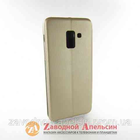 Чохол книжка Samsung A8 A530 Aspor Case gold Одеса