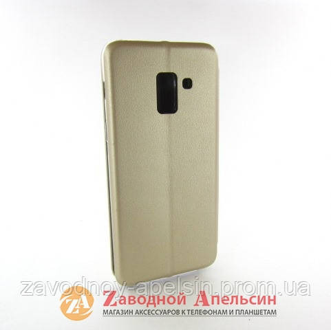 Чохол книжка Samsung A8 A530 Aspor Case gold Одеса - фото 2