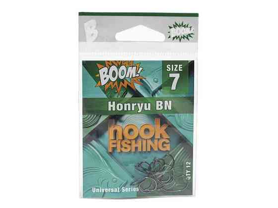 Крючок для мирной рыбы Honryu BN No7 (12 шт/уп) (BN) ТМ BOOM Киев