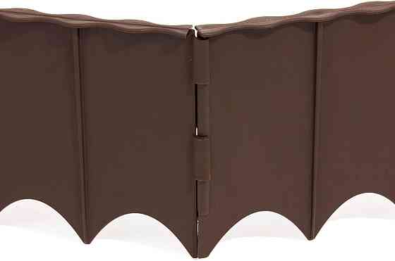 Бордюр садовий Prosperplast GARDEN FENCE, коричневий, 5,9 м Київ