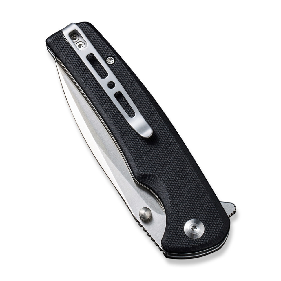 Ніж складаний туристичний Sencut Sachse, (8.8 см) 9Cr18MoV / G10 чорний Киев - изображение 4