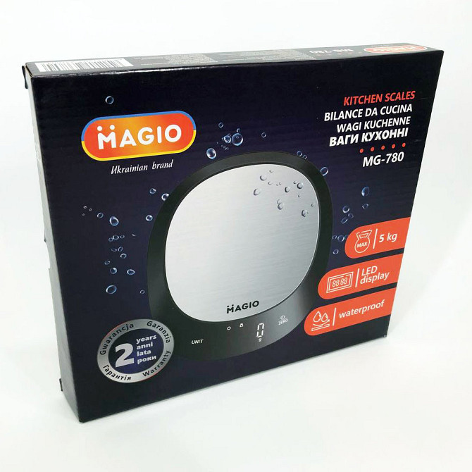 Харчові ваги для продуктів MAGIO MG-780, Кухонні ваги для кондитера, Мірні ваги RL-830 для кухні Київ - фото 2