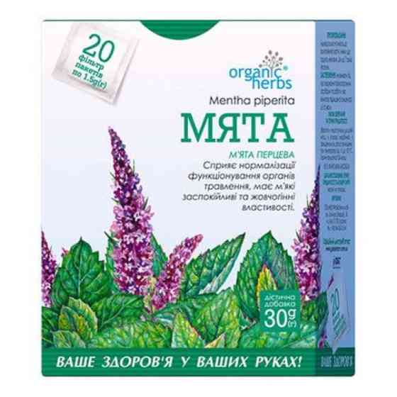 М'ята фіточай ФітоБіоТехнології 1.5г 20 шт Луцьк