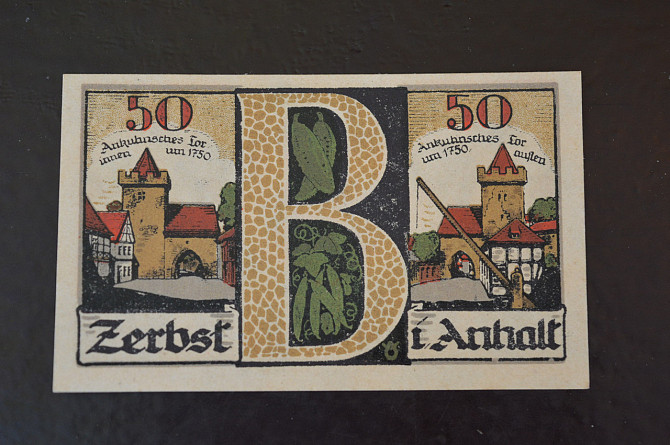 Германия. Нотгельд. 50 Pf 1921 года ( 3 ) Полтава - изображение 1