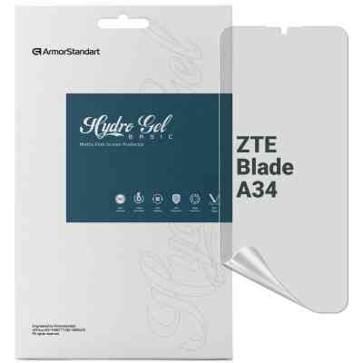Пленка защитная Armorstandart Matte ZTE Blade A34 (ARM78874) Винница