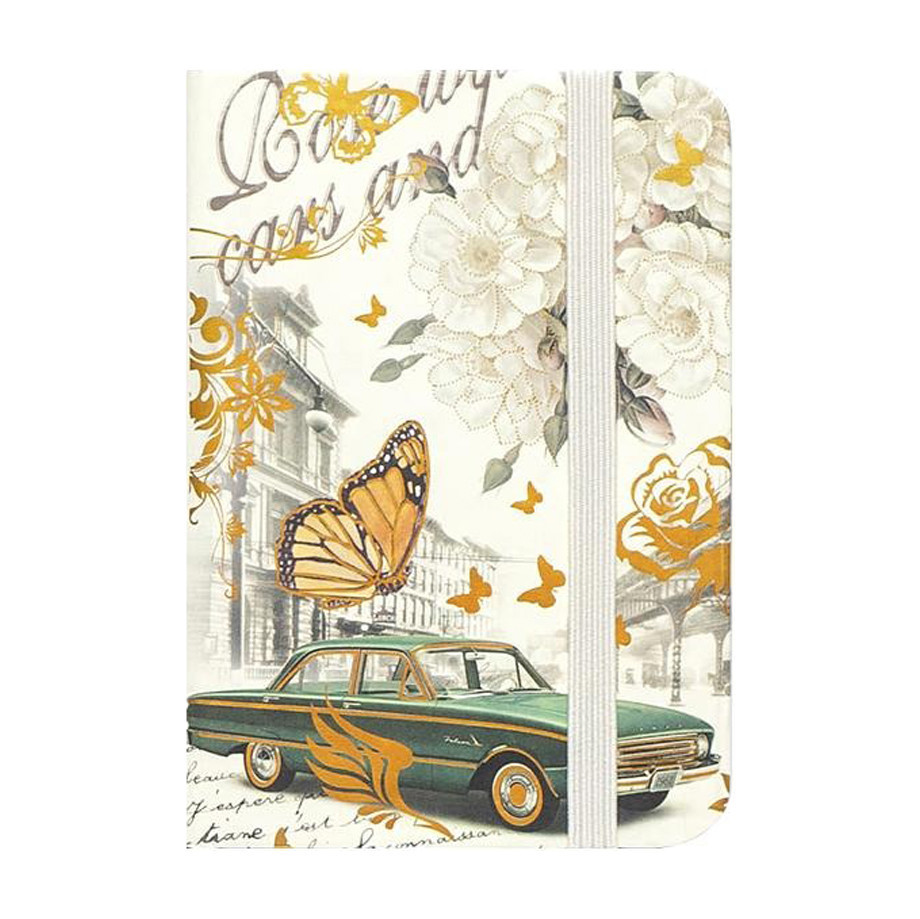 Блокнот А6 на резинке 5702-2 твердая обложка, линия 14х9 см 80 листов Винница - изображение 1