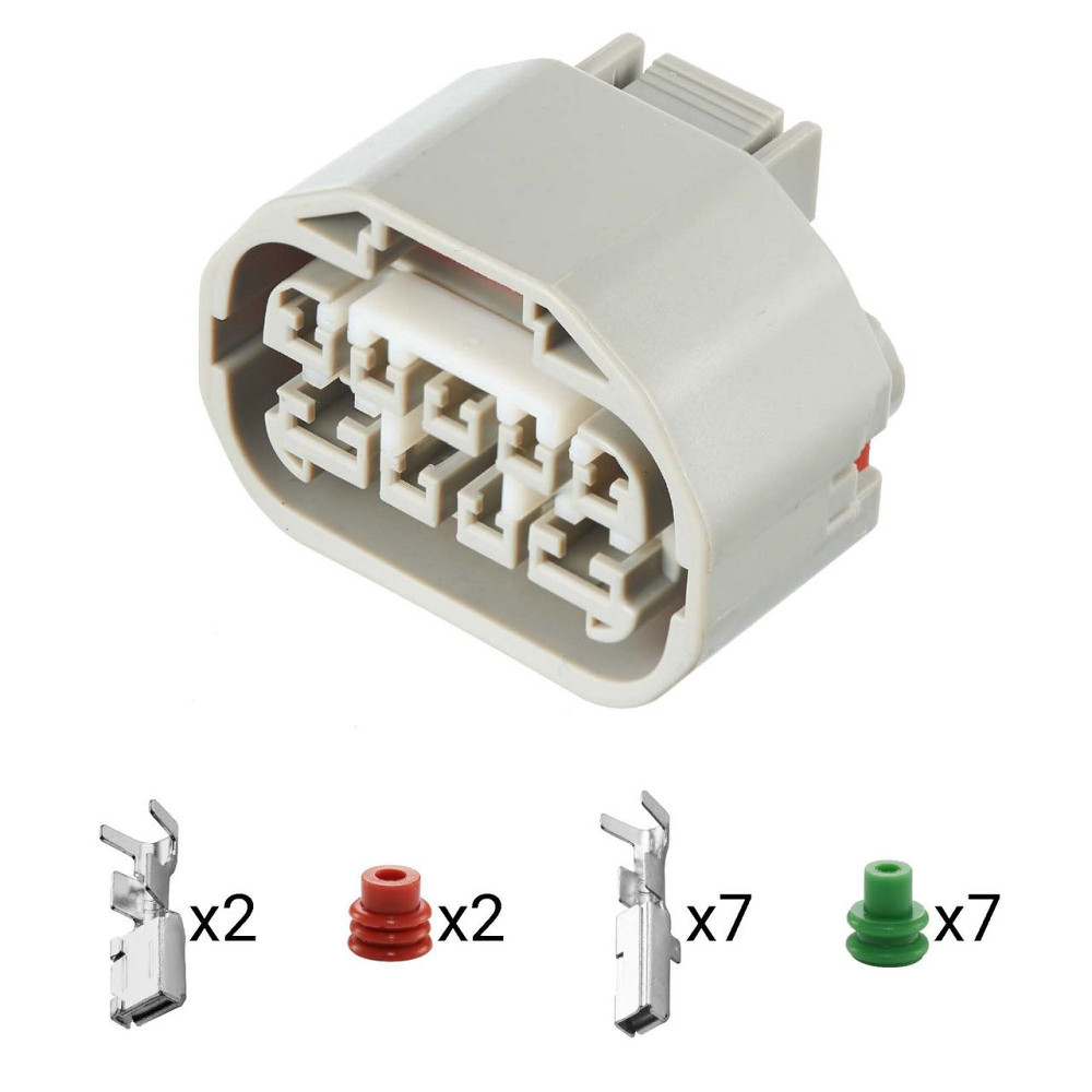 Разъем коннектор 9-кон., 7283-1296-44F0988-00090980-11784, YAZAKI, Toyota, YAZAKI, Toyota Lexus, Toyota 41216 Киев - изображение 1