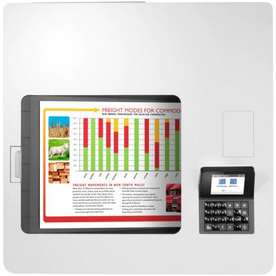 Лазерный принтер HP Color LaserJet Enterprise M554dn (7ZU81A) Винница - изображение 3