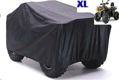 Чехол дождевик на квадроцикл дождевик XL, 216/120/49см, черный Мукачево - изображение 1