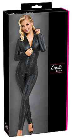 Комбінезон Cottelli Collection Jumpsuit Snake 2730740 black - S Sex Aura Київ