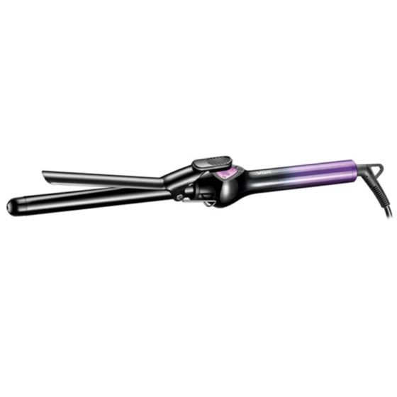 Плойка для волосся VGR V-575 PURPLE діаметр 19 мм, кераміка, PTC 30 сек, 100–210 °C, затискач та поворотний шнур Одеса