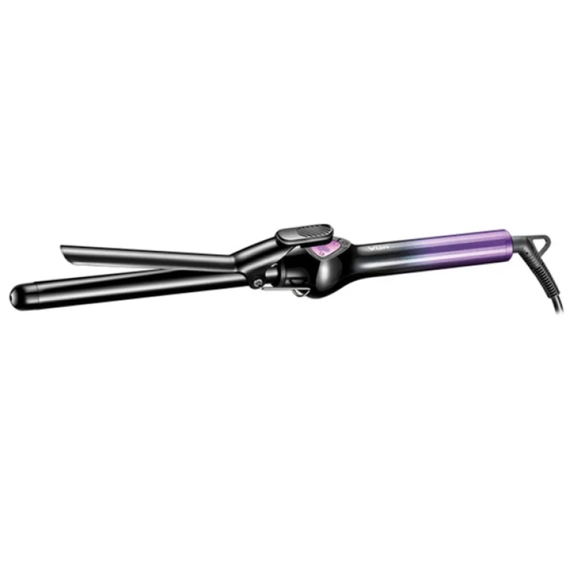 Плойка для волосся VGR V-575 PURPLE діаметр 19 мм, кераміка, PTC 30 сек, 100–210 °C, затискач та поворотний шнур Одеса - фото 2