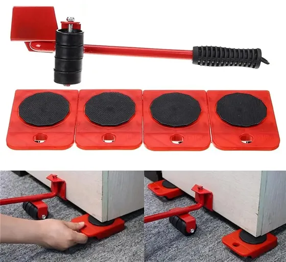 Набор для перемещения мебели и тяжёлых предметов MOVING HELPERS 5 предметов Коломия