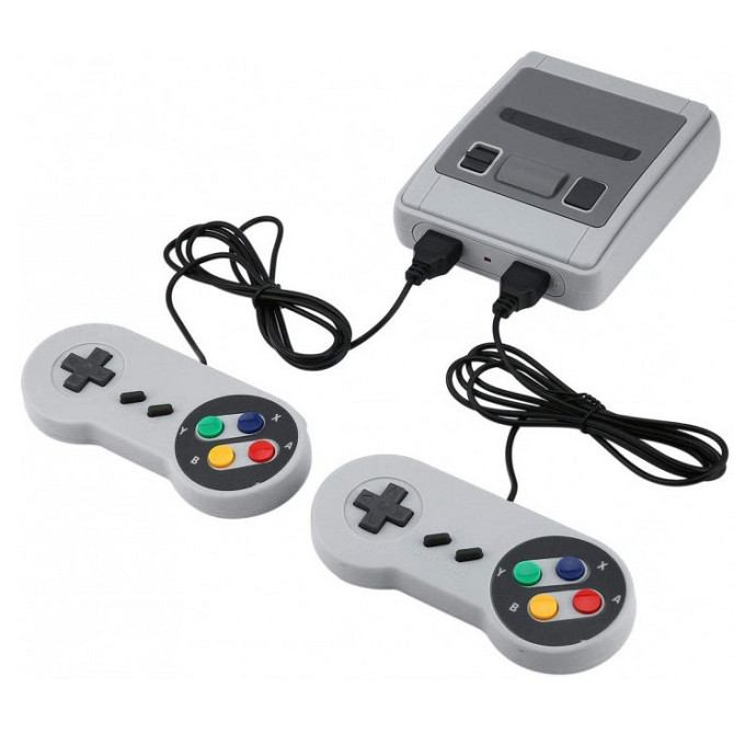 Домашня ігрова приставка Game Box Dendy Super Mini, Ігрова приставка з підключенням YC-643 до тв Київ - фото 1