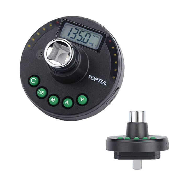 Цифровий динамометричний адаптер TOPTUL + шкала довороту 1/2" 6.8-135Нм DTA-135A4 Одеса - фото 1