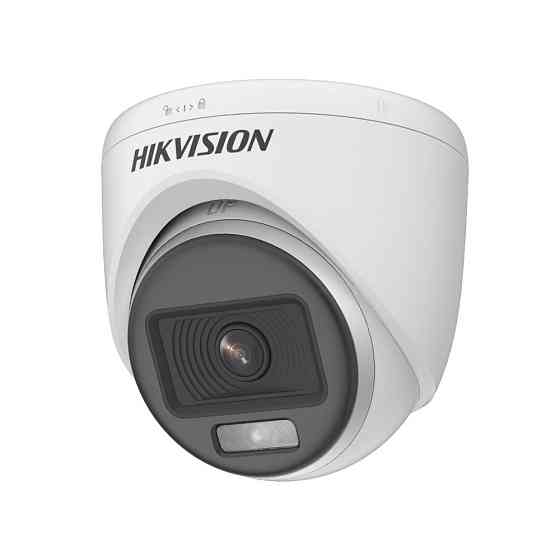 HD-TVI відеокамера 2 Мп Hikvision DS-2CE70DF0T-PF (2.8mm) ColorVu для системи відеонагляду Київ