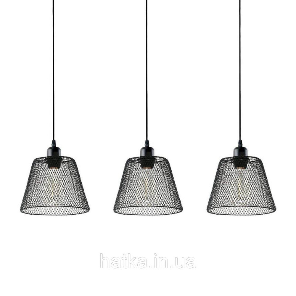 Люстра в стилі лофт VALESO GLD-22805-3 на 3 плафони Київ - фото 3