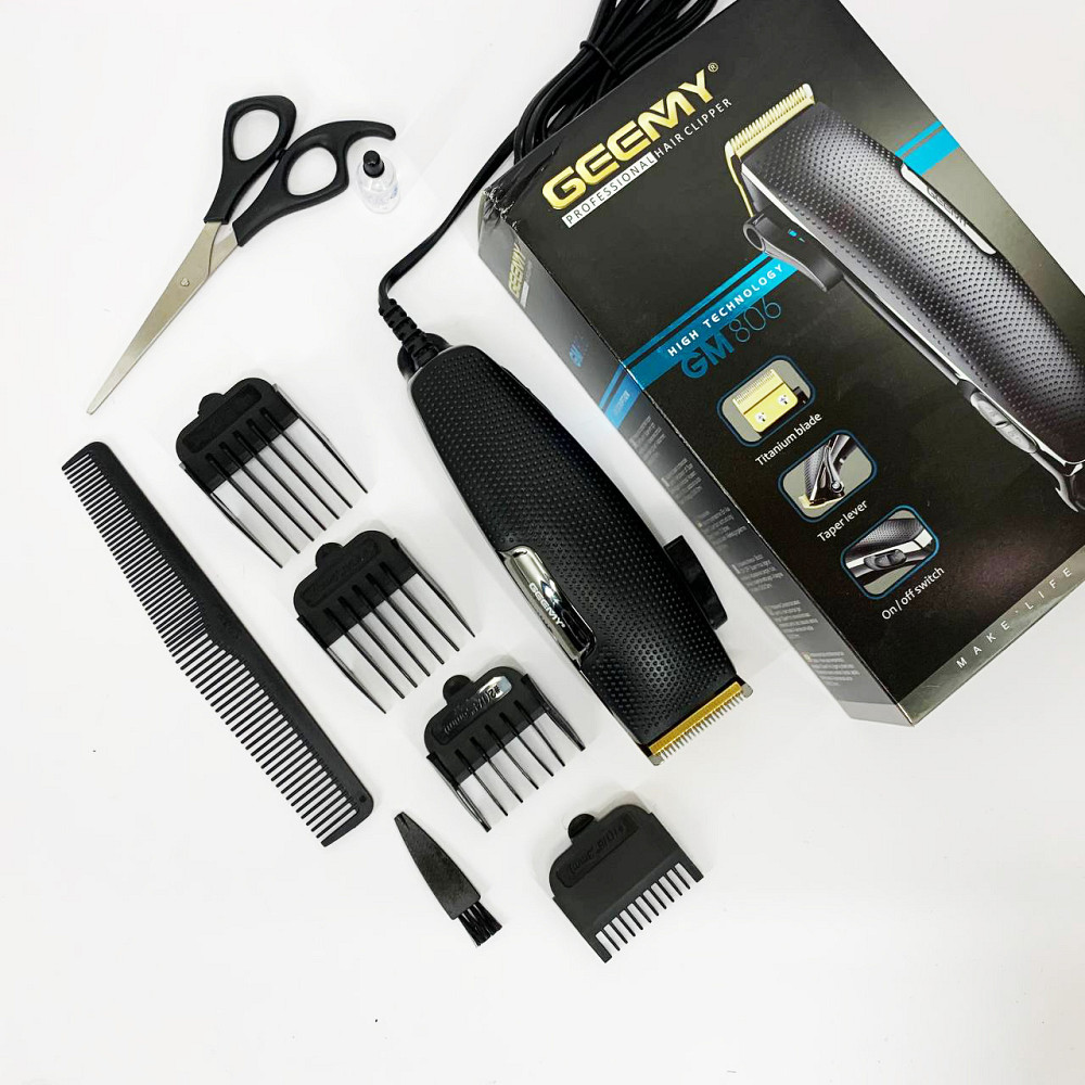 Машинка для стрижки волосся з регульованою довжиною Gemei, Профі машинка для стрижки волосся CT-83 Івано-Франківськ - фото 9