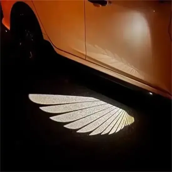 Подсветка "Крылья Ангела" в боковые зеркала HD-качество 2шт (пр-во Завод) СН-ТЕСТ Коломыя