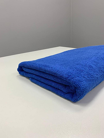 Махровое полотенце Ideal Textile 90х160 см однотонное в асорт. (56860798) Синий Черновцы - изображение 9