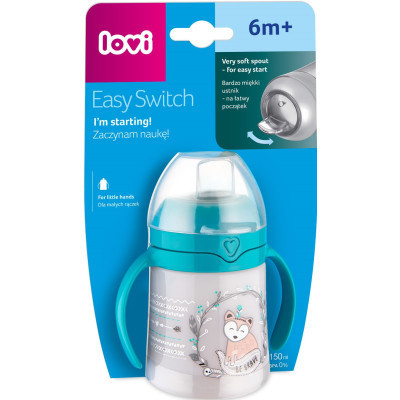 Поильник-непроливайка Lovi Easy Switch Indian Summer 150 мл (35/352) Винница - изображение 8